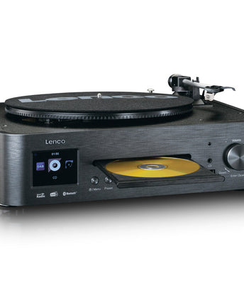 Пикап Lenco MC-460BK, DAB+/FM радио, интернет радио