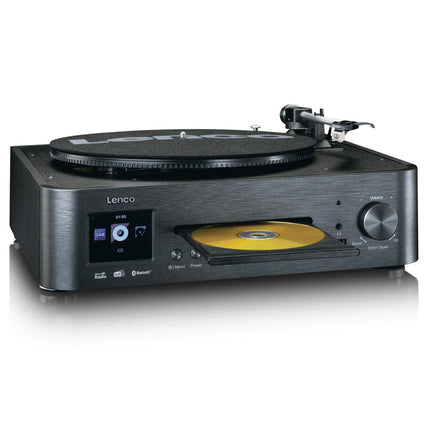 Пикап Lenco MC-460BK, DAB+/FM радио, интернет радио