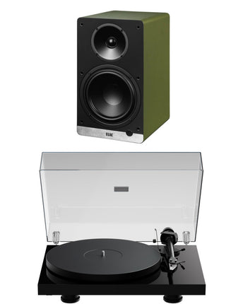 Pachet PROMO ELAC Debut ConneX DCB61 + Pro-Ject Debut EVO 2, doza Pick IT MM EVO