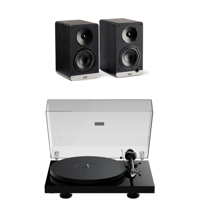 Pachet PROMO ELAC Debut ConneX DCB41 + Pro-Ject Debut EVO 2, doza Pick IT MM EVO