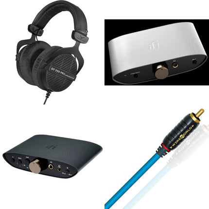 Промоционален пакет Beyerdynamic DT 990 Pro (80 Ohm) + iFi Zen Air Dac + iFi Zen Air Can + Wireworld Stream RCA кабел