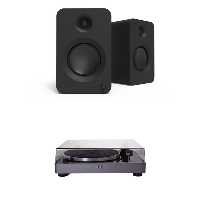 Pachet PROMO Kanto Audio REN + ELAC Miracord 50