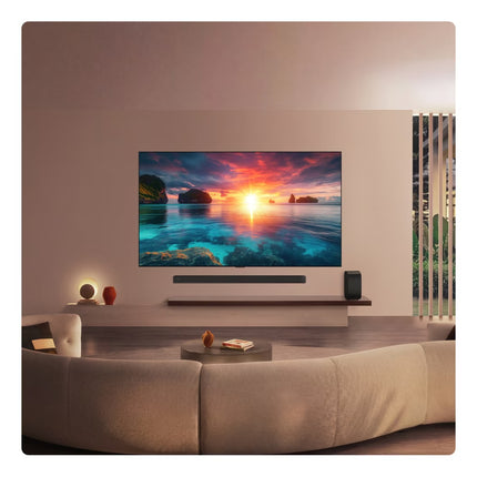 LG OLED evo AI G62LW 77 инча (194,7 см), монтиран на стена в дневна
