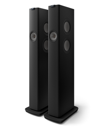 Повторно запечатан комплект безжични активни високоговорители KEF LS60