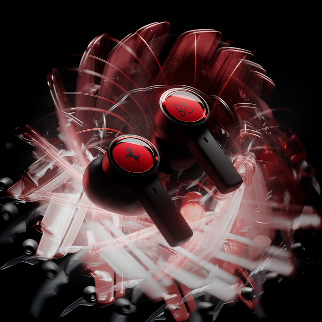 Истински безжични слушалки Bang & Olufsen Beoplay EX Ferrari Limited Edition повторно запечатани