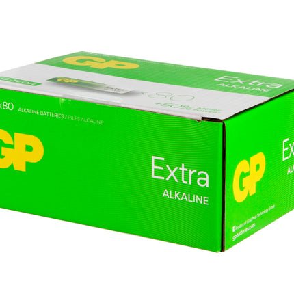 Батерии GP Extra Alkaline AA (LR6), 1.5V, 80бр