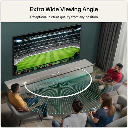 LG OLED evo AI G6 83 inch montat pe perete