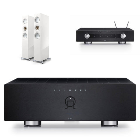Pachet PROMO KEF Reference 3 META + Primare PRE35 PRISMA + Primare A35.2