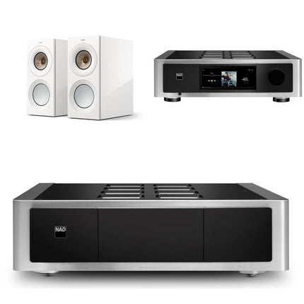 Pachet PROMO KEF Reference 1 META + NAD M66 + NAD M23 V2