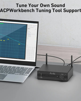 Arylic BP50 стрийминг предусилвател, Bluetooth, ESS ES9023P DAC