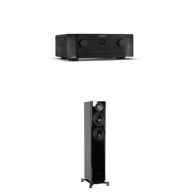 Pachet PROMO MARANTZ Cinema 60 + ELAC Solano FS 287.2