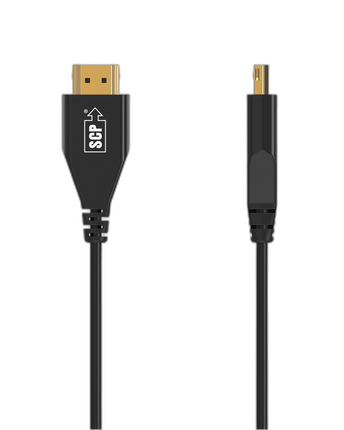 SCP 997 LSZH рейтинг - 24Gbps 4K Ultra HD активен оптичен HDMI -5 M