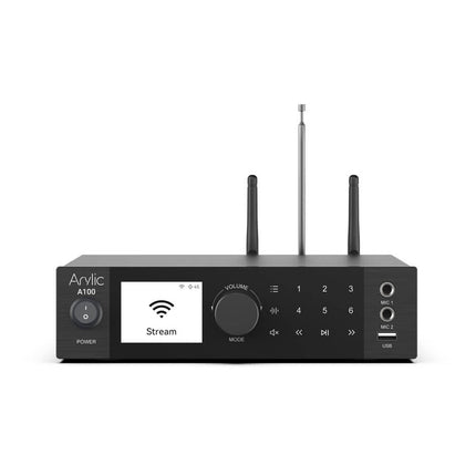 Amplificator cu streaming Arylic A100 2x 100 W, WiFi, Bluetooth resigilat