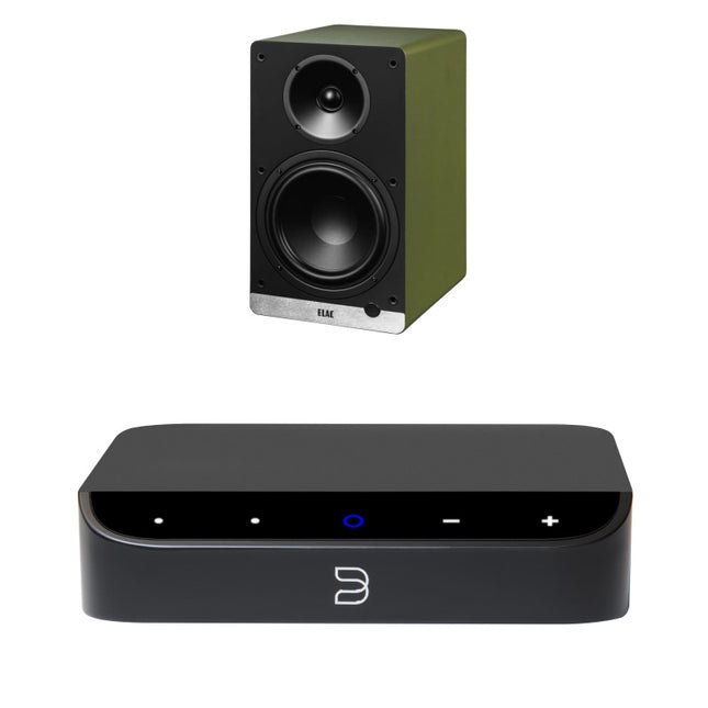 Pachet PROMO Bluesound NODE NANO + Elac Debut ConneX DCB61