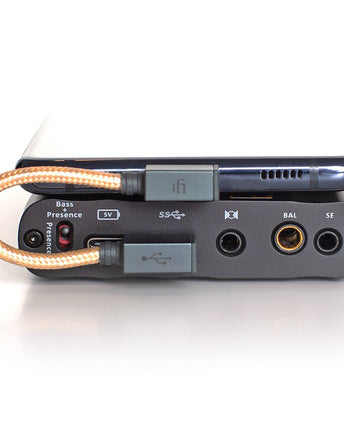 iFi Audio USB-C - USB-C OTG 90 градусов кабел