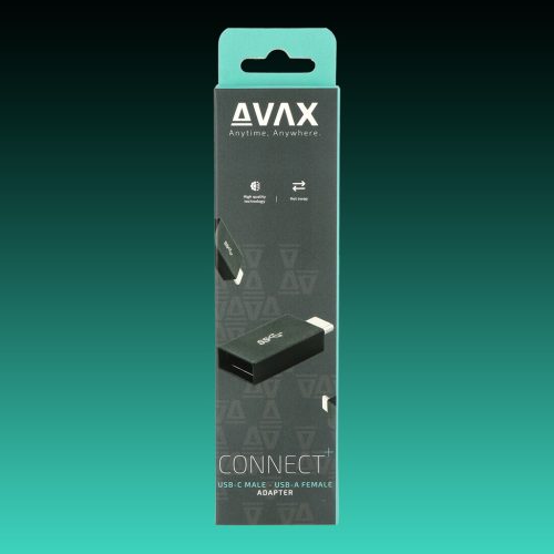 Adaptor OTG AVAX AD602 CONNECT+ Tip C tată - USB A mamă (Windows/MacOS)
