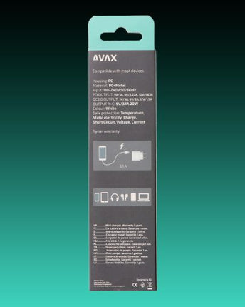 Incarcator AVAX CH320 USB Tip C, 20W