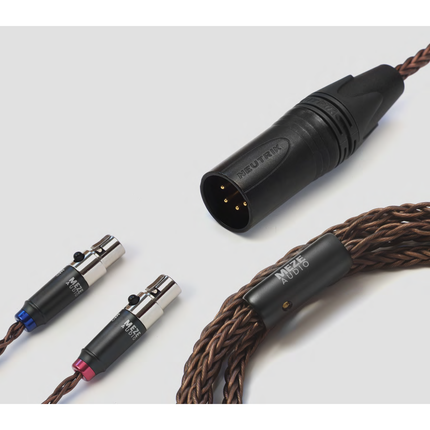 Кабел Meze Audio MINI XLR PREMIUM Copper PCuhd (надграждане за ELITE и EMPYREAN) MiniXLR към 4-пинов XLR балансиран - 2,5 m
