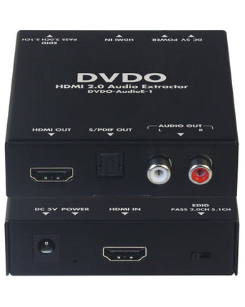 DVDO HDMI 2.0 аудио екстрактор (HDMI вход - SPDIF/аналогов изход)