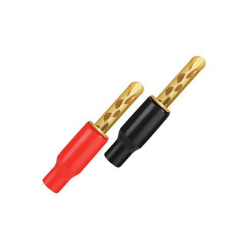 Wireworld Gold Crimpable Vinyl Boot, banane, set 50