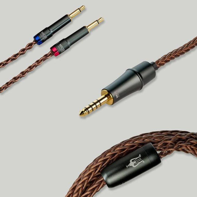 Кабел Meze Audio PREMIUM (надграждане за 109 PRO и LIRIC) Copper Pcuhd 3,5 mm MONO до 6,3 mm