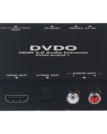 DVDO HDMI 2.0 аудио екстрактор (HDMI вход - SPDIF/аналогов изход)