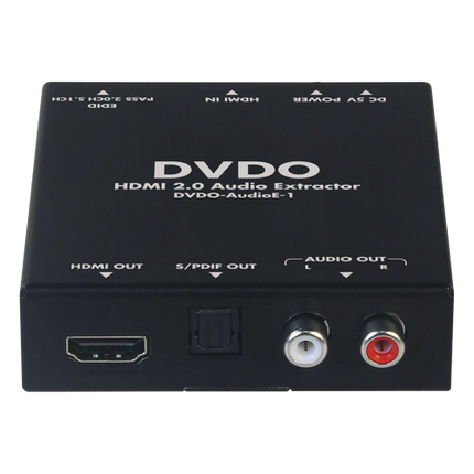 DVDO HDMI 2.0 аудио екстрактор (HDMI вход - SPDIF/аналогов изход)