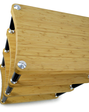 Hi-Fi Rack Atacama Evoque Eco 60-40 SE2, Natural Bamboo, 4 рафта