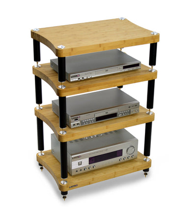 Hi-Fi Rack Atacama Evoque Eco 60-40 SE2, Natural Bamboo, 4 рафта