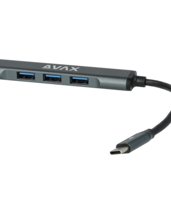 AVAX HB601 CONNECT+ HUB Type C-4xUSB 3.0