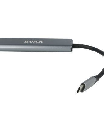 AVAX HB611 CONNECT+ 5in1 HUB Type C-HDMI(4k60Hz), Type C, 2xUSB 3.0, PD 100W HUB