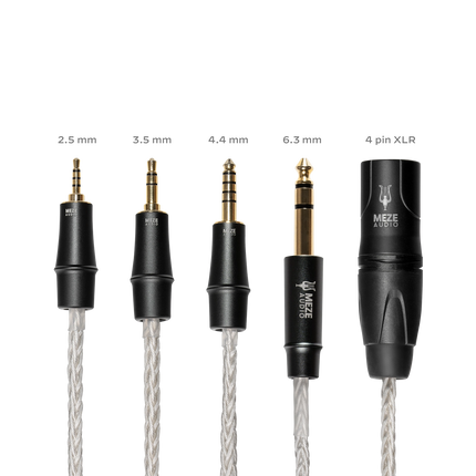 Meze Audio Cablu MINI XLR PREMIUM Silver-Plated Pcuhd (upgrade pentru ELITE si EMPYREAN) MiniXLR to 6.3 mm - 2.5 m