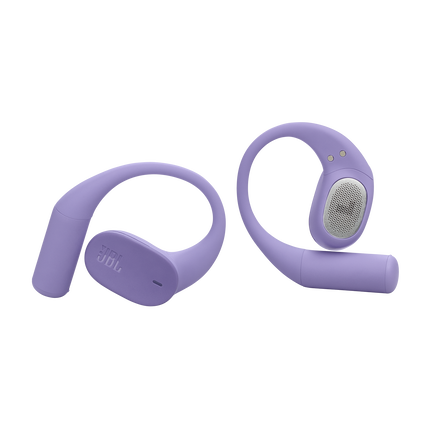 True Wireless слушалки с отворен дизайн JBL Sense Lite, лилав цвят, двете слушалки