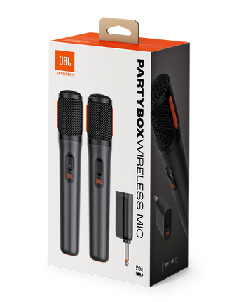 Комплект от 2 микрофона JBL PartyBox Wireless Mic