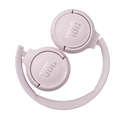 Слушалки JBL Tune 510BT, розови, сгънати