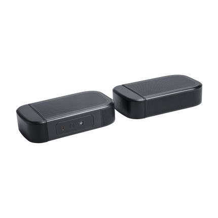 Двете откачащи се съраунд тонколони на JBL Bar 1000MK2