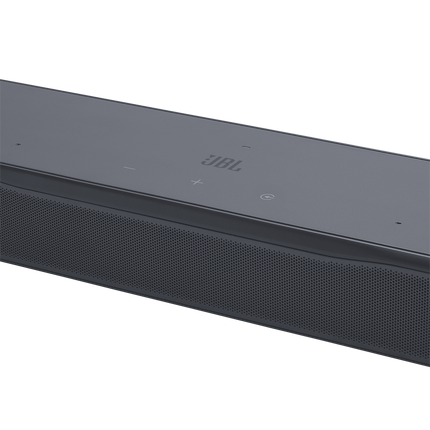 Детайл от JBL Bar 500MK2: сензорните бутони отгоре