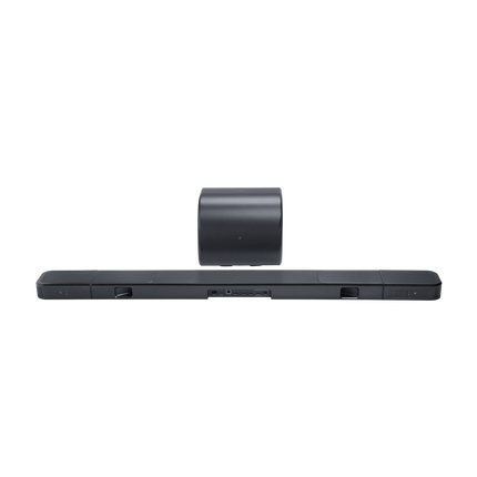JBL Bar 1300MK2 и субуферът, изглед отзад