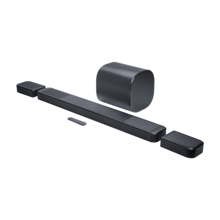 JBL Bar 1300MK2, субуферът и дистанционното