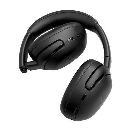 Безжични слушалки JBL Tour One M3, черни, завъртяна чашка с бутоните