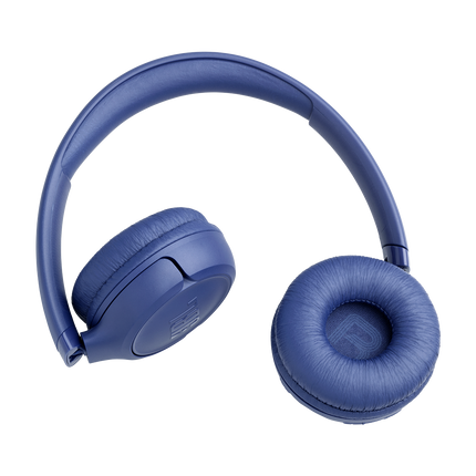 Слушалки JBL Tune 530BT, сини, наушниците, изглед отпред