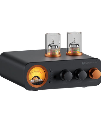 Fosi Audio MC331, cu panoul frontal, comenzile și carcasa vizibile