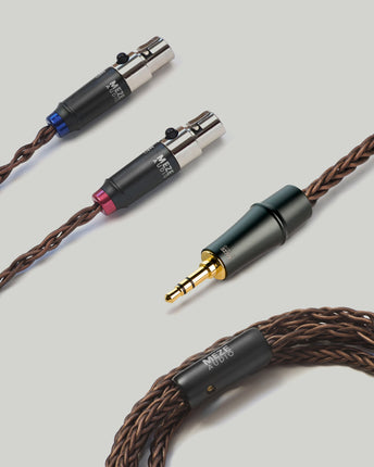 Кабел Meze Audio MINI XLR PREMIUM Copper PCuhd (надграждане за ELITE и EMPYREAN) MiniXLR до 3,5 mm - 1,3 m
