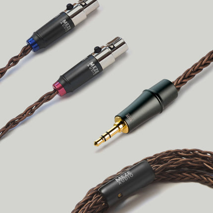 Кабел Meze Audio MINI XLR PREMIUM Copper PCuhd (надграждане за ELITE и EMPYREAN) MiniXLR до 3,5 mm - 1,3 m