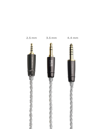 Cablu Meze Audio SILVER PLATED (upgrade pentru RAI PENTA & ADVAR) balansat 3.5mm