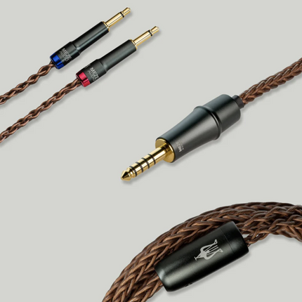 Кабел Meze Audio PREMIUM (надграждане за 109 PRO и LIRIC) Мед Pcuhd 3,5 mm MONO до 3,5 mm