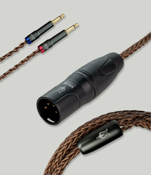 Кабел Meze Audio PREMIUM (надграждане за 109 PRO и LIRIC) Copper Pcuhd 3,5 mm MONO до 4 PIN XLR балансиран