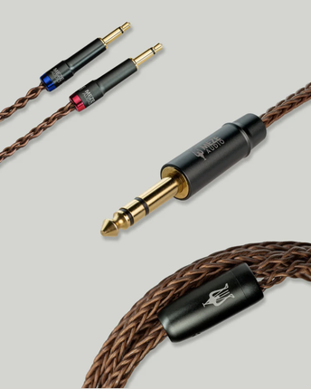 Кабел Meze Audio PREMIUM (надграждане за 109 PRO и LIRIC) Copper Pcuhd 3,5 mm MONO до 6,3 mm
