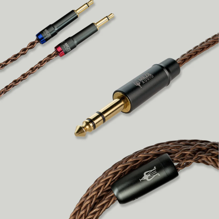 Кабел Meze Audio PREMIUM (надграждане за 109 PRO и LIRIC) Copper Pcuhd 3,5 mm MONO до 6,3 mm