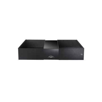 Naim NAP 350, finisaj negru, vedere de sus-față